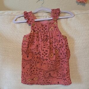 Carter's Pink Animal Print Blouse